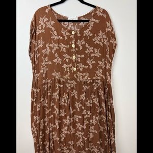 CJLA XL dress brownish rust color